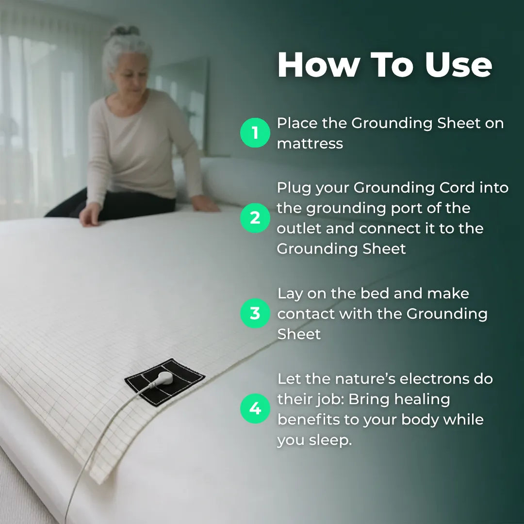 EarthGrounding™ Bedsheet